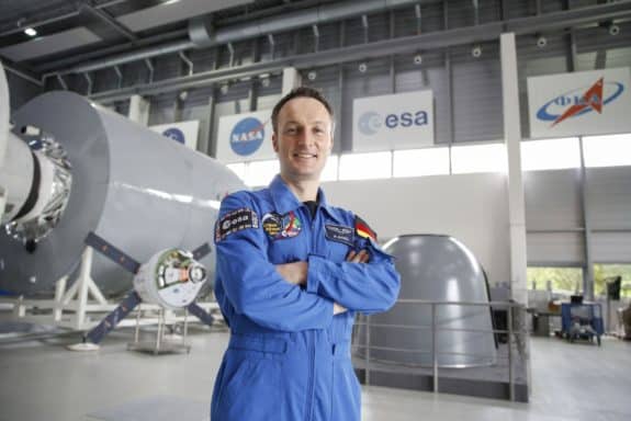 Matthias Maurer im European Astronaut Centre in Köln (Foto: ESA_Sabine Grothues)