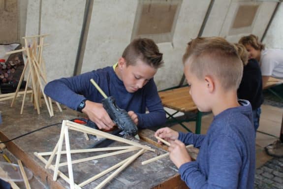 ..und Modelle bauen. (Foto: Stadt Aachen)