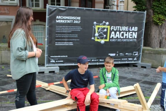 ...und besprechen. (Foto: Stadt Aachen)