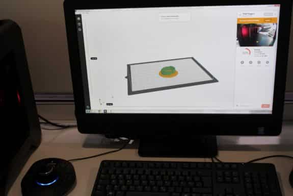 So stellt der Rechner den dreidimensionalen Entwurf dar. (Foto: Stadt Aachen)