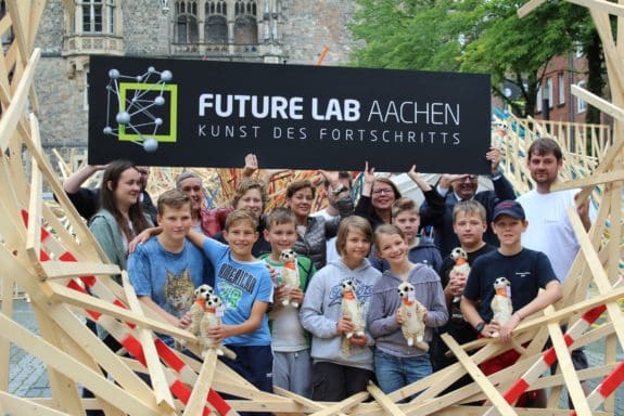 Am Ende ist zusammengewachsen, was zusammengehört. Und alle sfreuen sich. (Foto: Stadt Aachen)