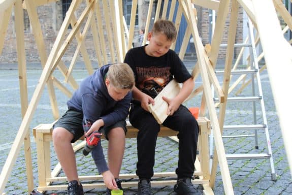 Zwischendurch muss man das Ganze nochmal überdenken. (Foto: Stadt Aachen)