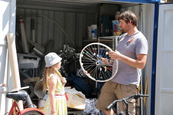 Bleiberger mit Mädchen