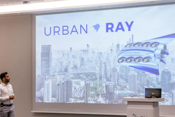 Prä¬sen¬ta¬ti¬on des Kon¬zepts Ur¬ban Ray
© DLR