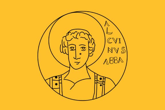 Alkuin von York Illustration: Sarah Kmita