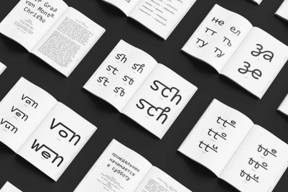 Erfindung einer neuen Typo