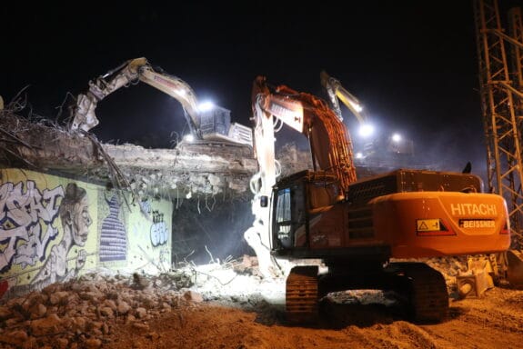 Abriss Turmstraßenbrücke (4)Cichowski