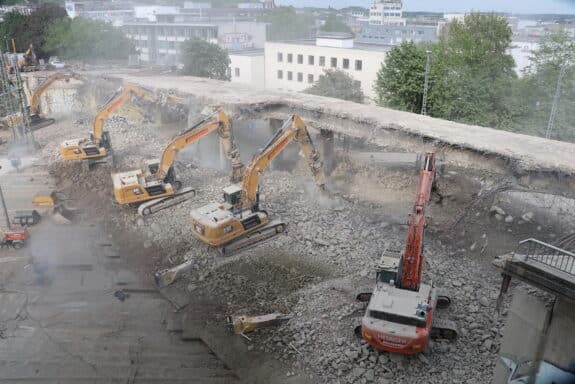 Abriss Turmstraßenbrücke (5)Cichowski